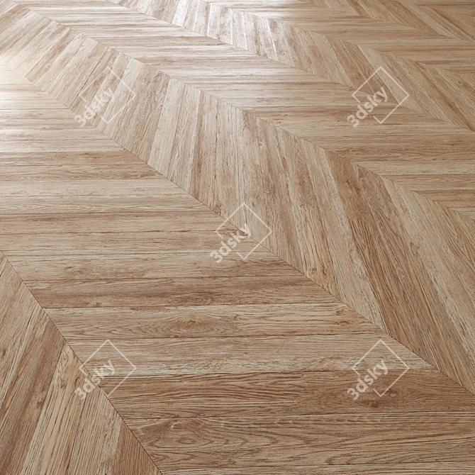 Oak Floor 020 Texture Pack 3D model image 3