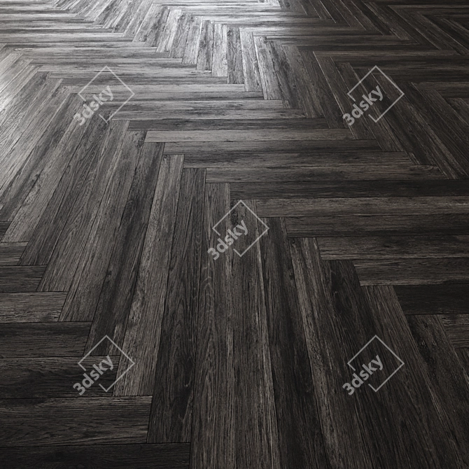 Oak Floor 020 Texture Pack 3D model image 6