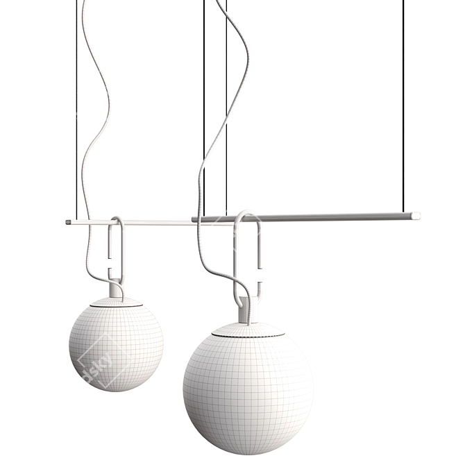 Modern NH Pendant Lamp Collection 3D model image 4