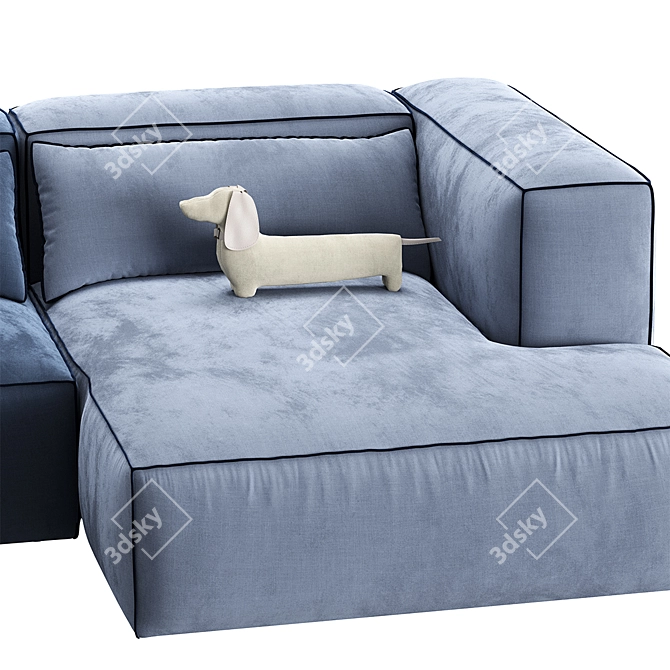 FIRM Sofa TurboSmooth Render - 3840x1800xH720mm 3D model image 4