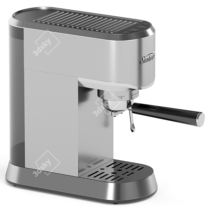 SUNBEAM Compact Barista - Innovative Espresso Machine 3D model image 2