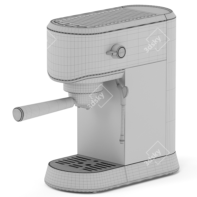 SUNBEAM Compact Barista - Innovative Espresso Machine 3D model image 7