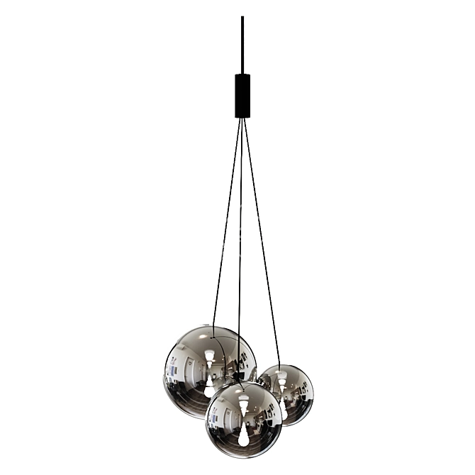 Lodes Random LED Pendant Light 3D model image 1