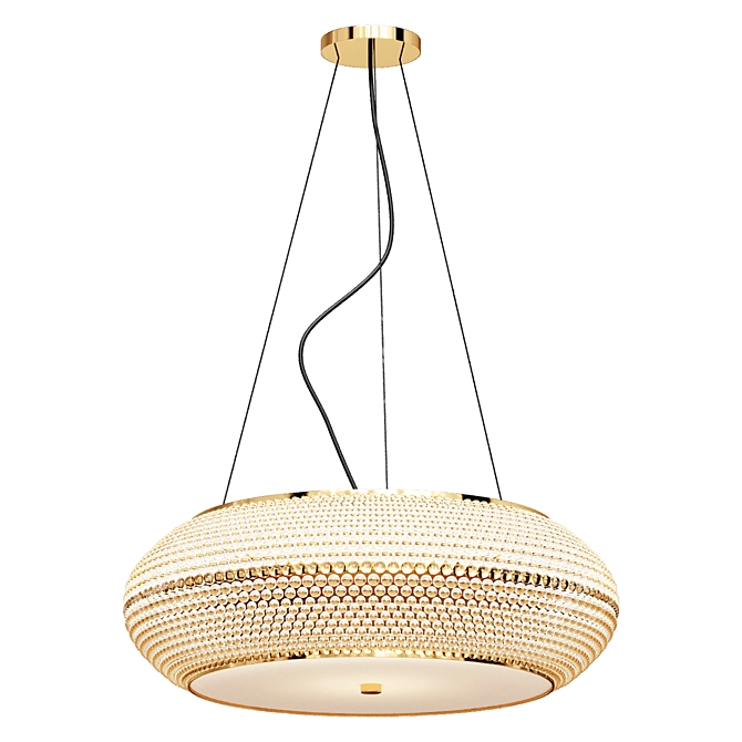 Ideal Lux PASHA Crystal Pendant Chandelier 3D model image 1