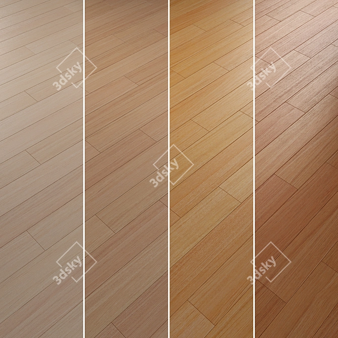 Oak Parquet 094 - Variety Collection 3D model image 4