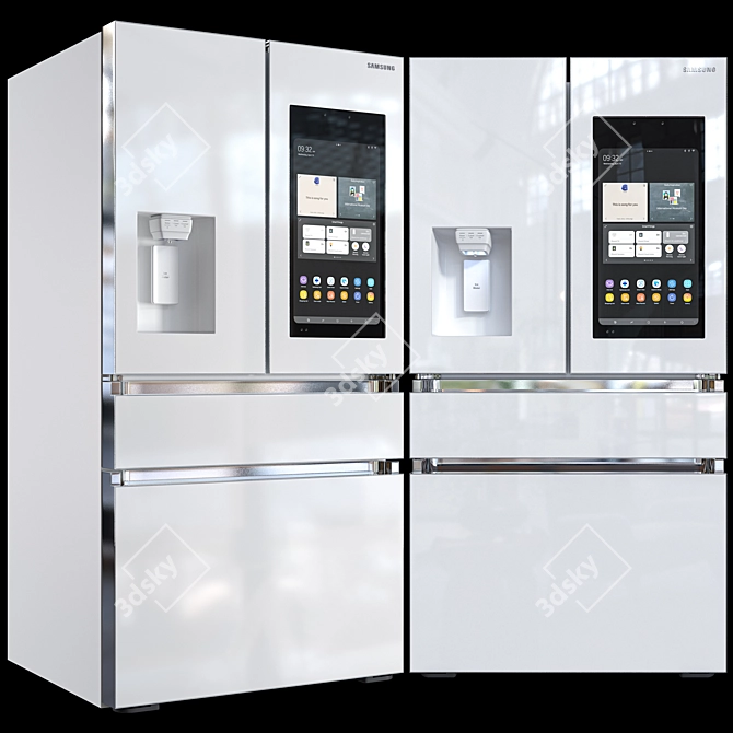 Samsung Bespoke Kitchen Appliance Set 3D model image 4