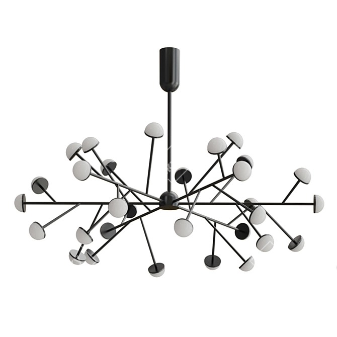 Sleek HILVI Lighting Fixture 3D model image 1