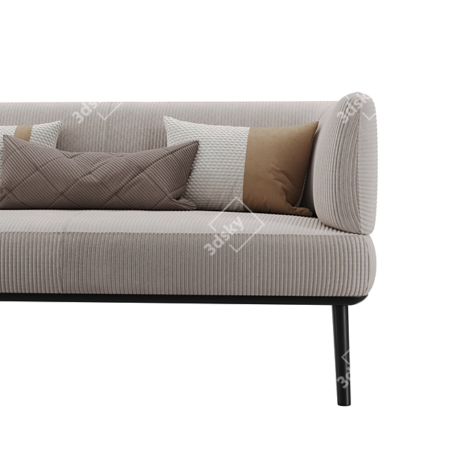 Modern Offecct Sou Sofa in Russian 3D model image 4