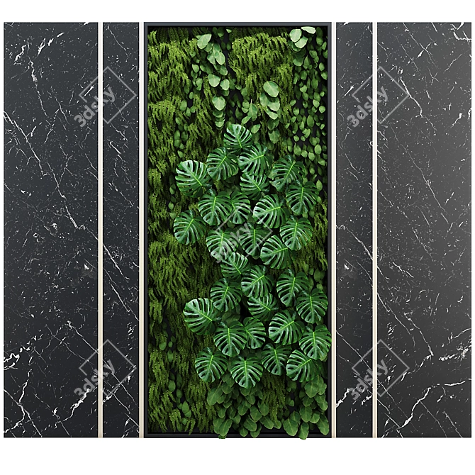 Vertical Garden Kit Set1 3D model image 1