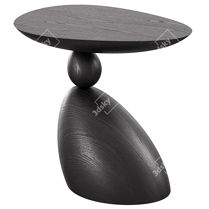 Woodzenart Oak Coffee Tables 3D model image 2