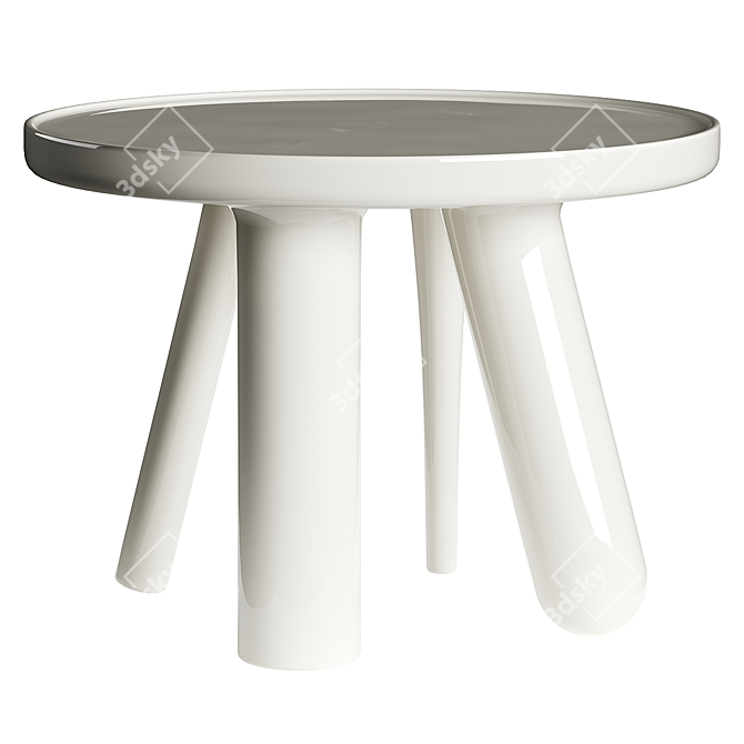 Cactus-inspired Modular Side Table 3D model image 1