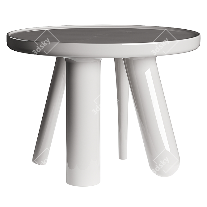 Cactus-inspired Modular Side Table 3D model image 3