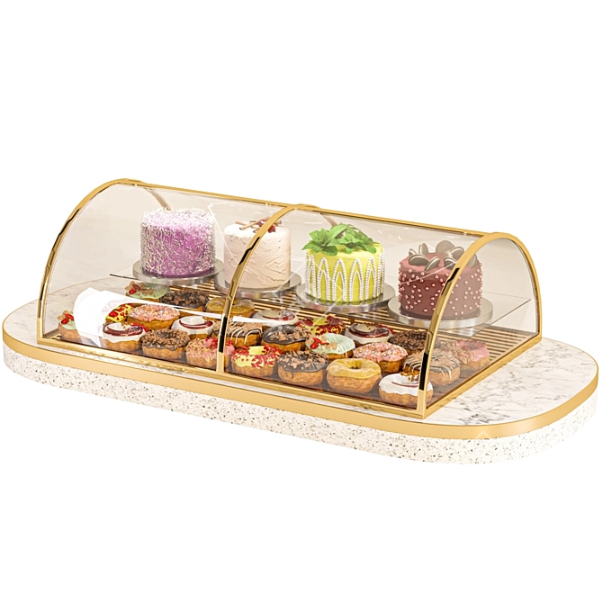 Sweet Treats Display Case 3D model image 1