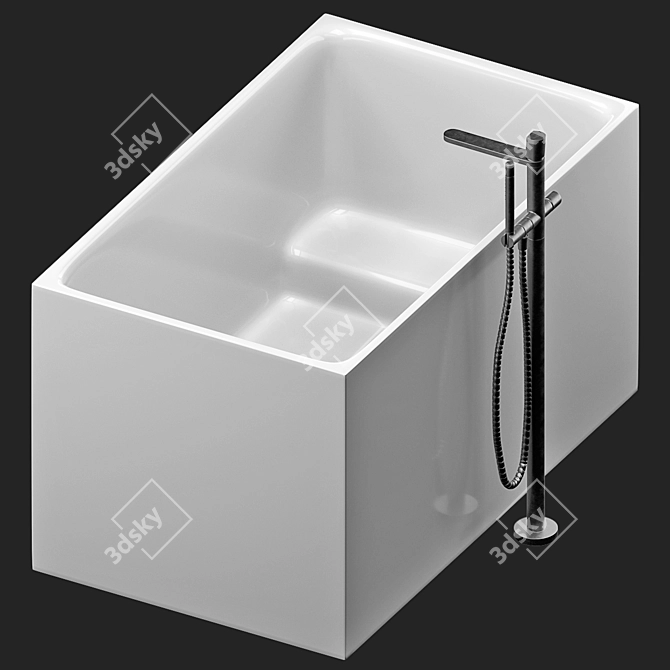 Luxury Lupi Bath Set 3D model image 1