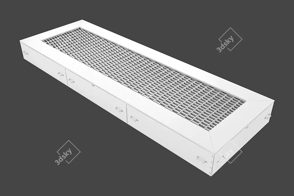 Longest Embedded Trampoline for Urban Areas 3D model image 2