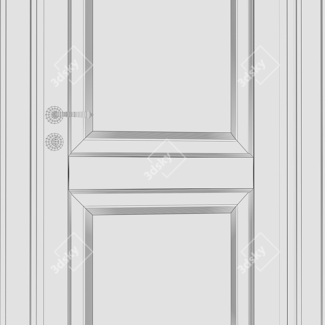 TOSCANA PLANO Volhovec Doors Collection 3D model image 5