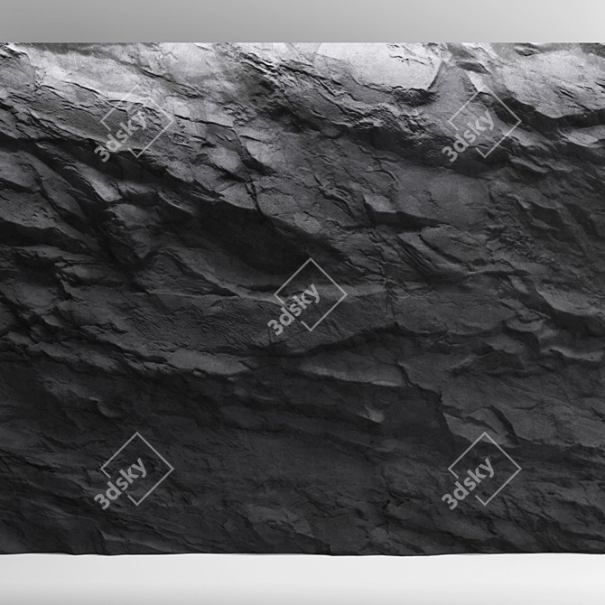  Premium Stone Wall Materials Kit 3D model image 1