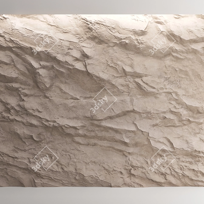  Premium Stone Wall Materials Kit 3D model image 5