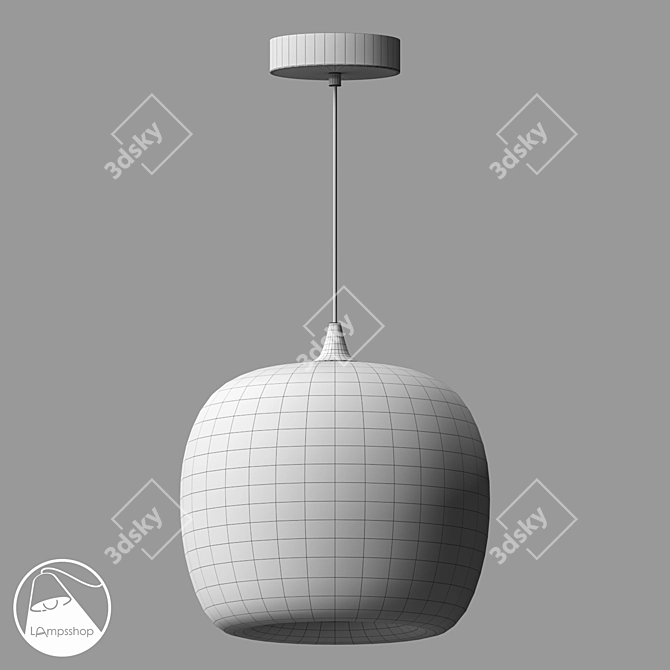 Scandinavia Pendant Light Fixture 3D model image 2