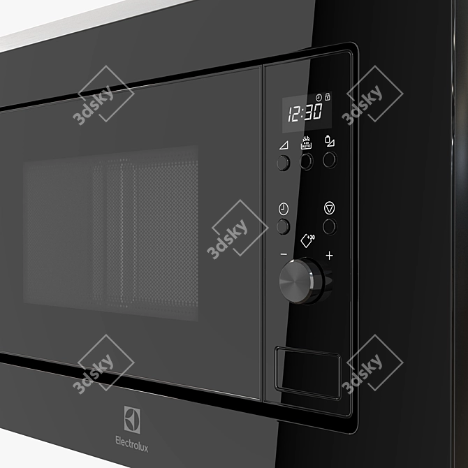 Haier LMS2203EMX Built-In Microwave 3D model image 5