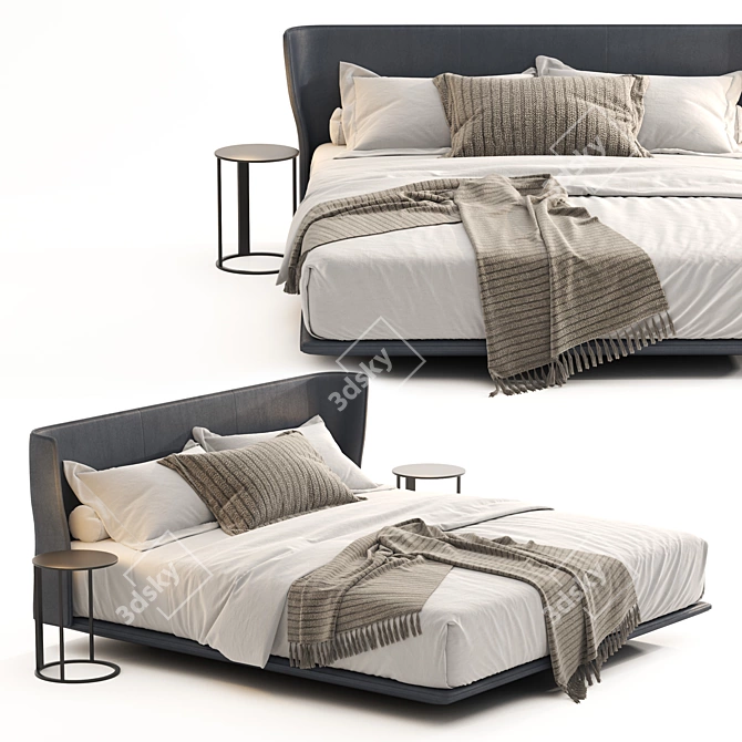 B&B Italia Alys Bed_2 Set 3D model image 2