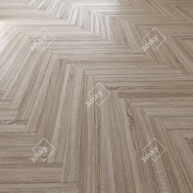 Oak Floor Texture Pack 021 3D model image 3