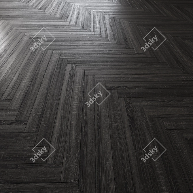 Oak Floor Texture Pack 021 3D model image 6