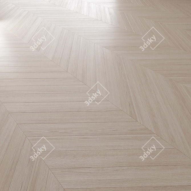 Oak Floor Texture Pack 8192x819 3D model image 2