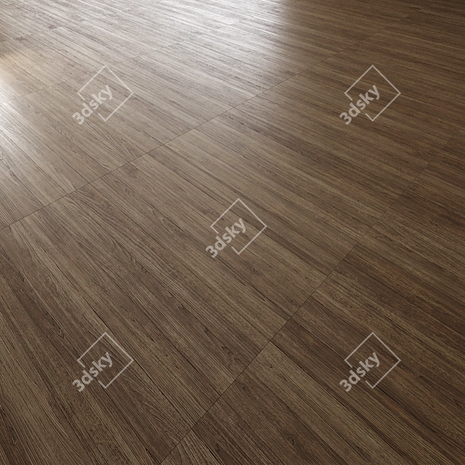 Premium Oak Floor Textures Pack 3D model image 5