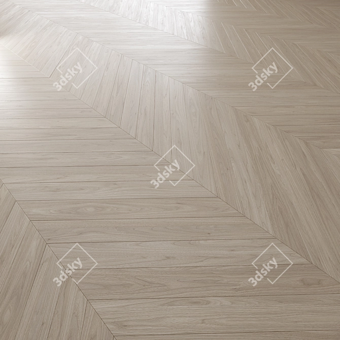 Oak Floor Texture Pack 024 3D model image 2