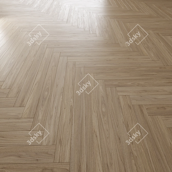 Oak Floor Texture Pack 024 3D model image 3