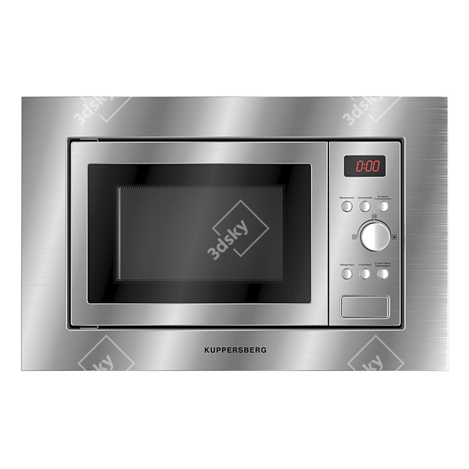 Kuppersberg Built-In Microwave HMW 615 X 3D model image 2