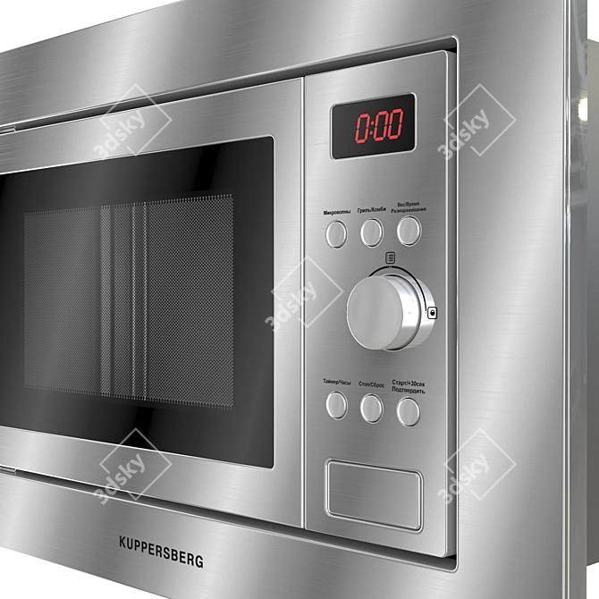 Kuppersberg Built-In Microwave HMW 615 X 3D model image 5