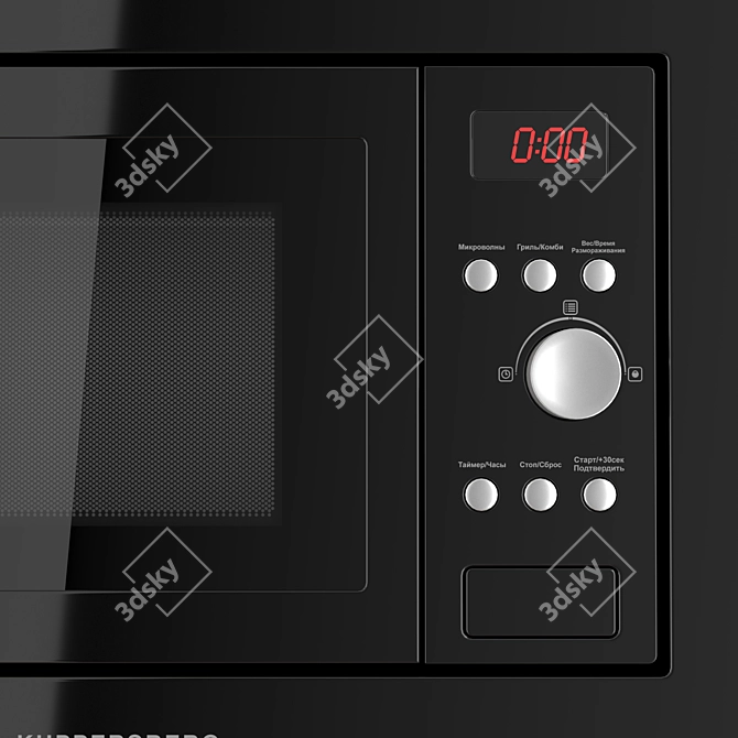 Kuppersberg HMW 615 B Microwave 3D model image 4