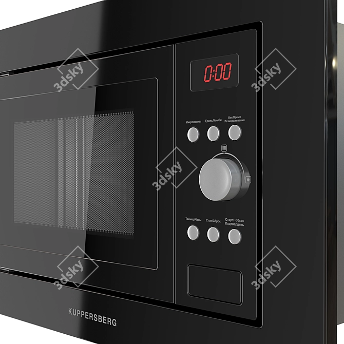 Kuppersberg HMW 615 B Microwave 3D model image 5