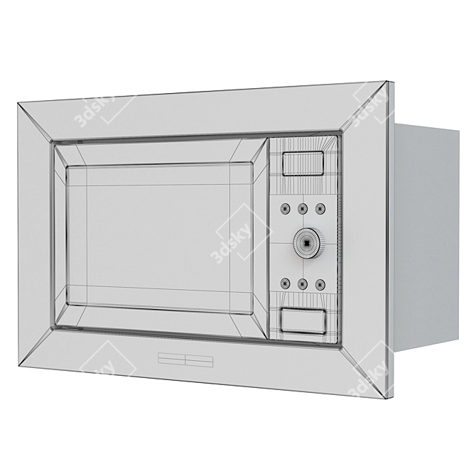 Kuppersberg HMW 615 B Microwave 3D model image 6