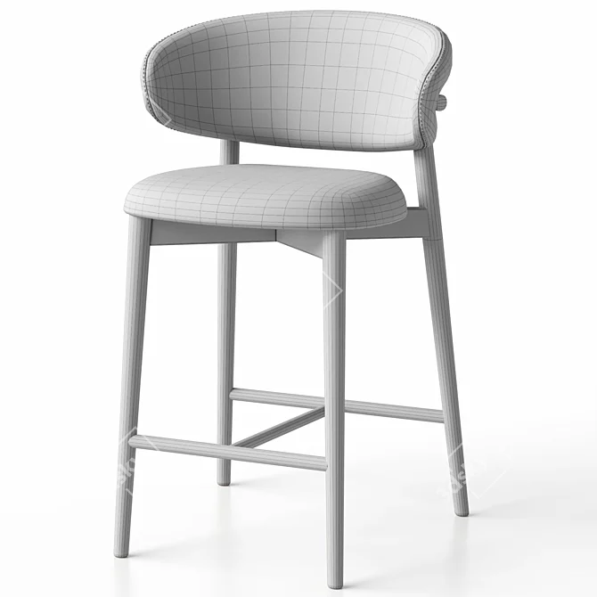 Calligaris Oleandro Stools Set 3D model image 7