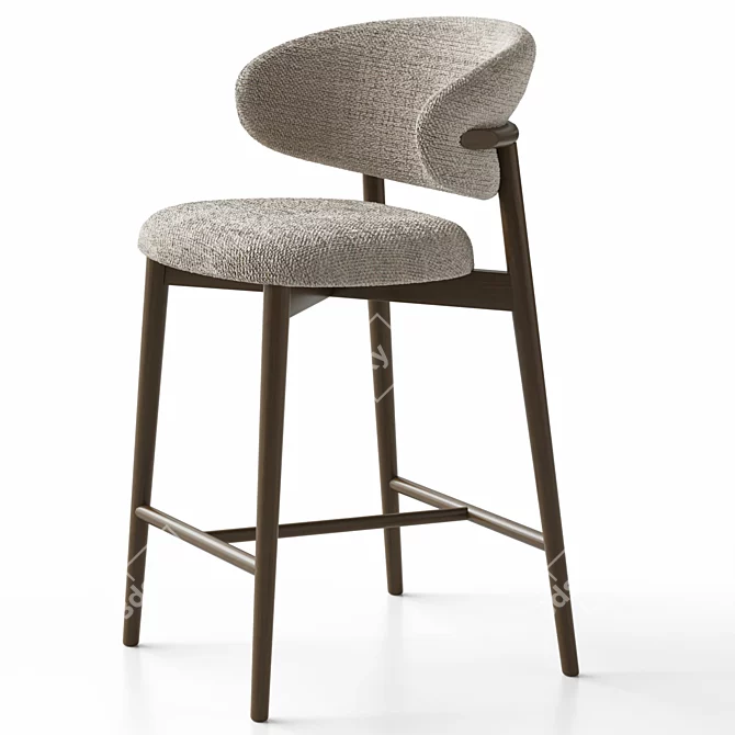 Calligaris Oleandro Stools Set 3D model image 8