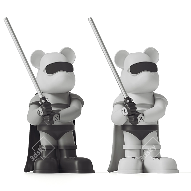 Imperial Bearbrick Star Wars 3D 3D model image 1