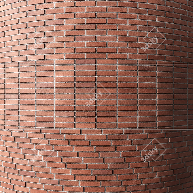 Seamless Brick Texture Pack 3D model image 11