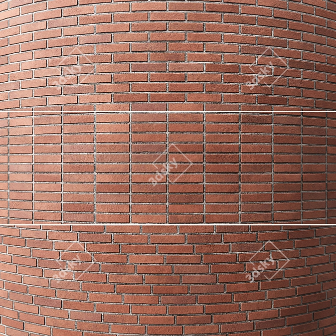 Seamless Brick Texture Pack 3D model image 18