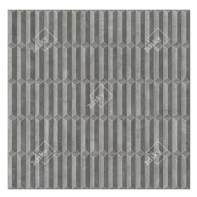 Polygon 3D Tile Texture Set 3D model image 4