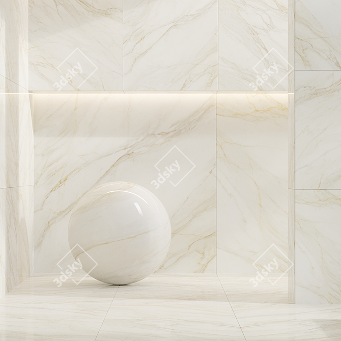 Capio Marble 3D Texture Pack 3D model image 4