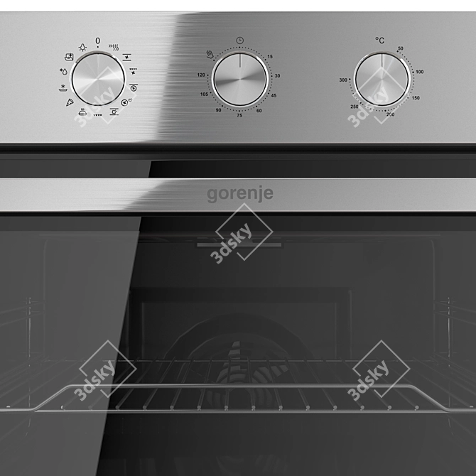 Gorenje Built-In Oven Model BO6727E03X 3D model image 5