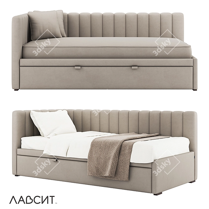 Nathan Sofa Bed for Kids 3D model image 1