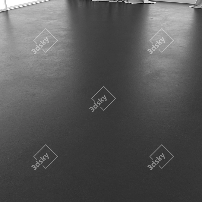 Polished Concrete Floor Material 3D model image 4