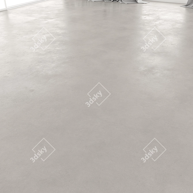 High-Quality Polished Concrete Materials 3D model image 2