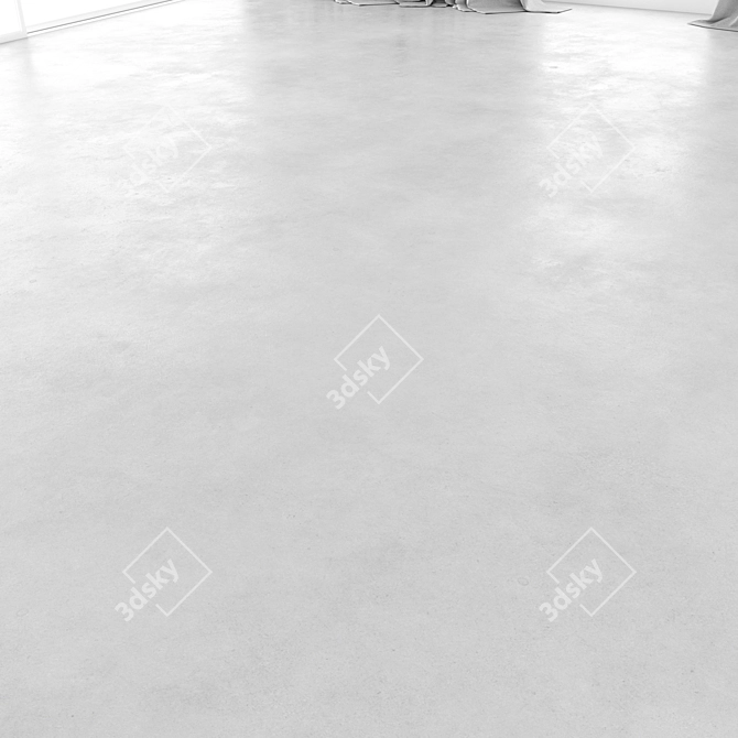 High-Quality Polished Concrete Materials 3D model image 4