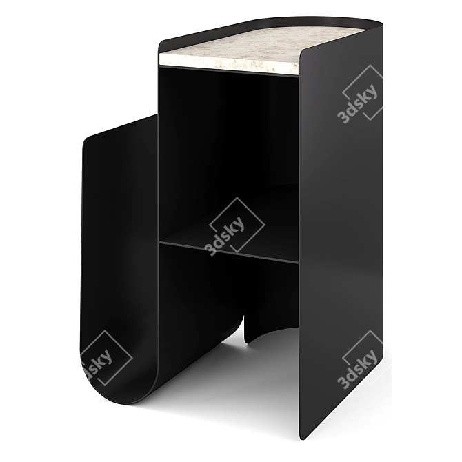 Modern Vault Side Table: Ferm Living 3D model image 3