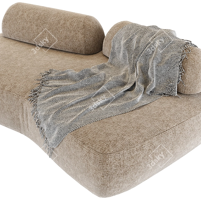 Eichholtz Residenza Sofa: Lyssa Send & Off-White 3D model image 2